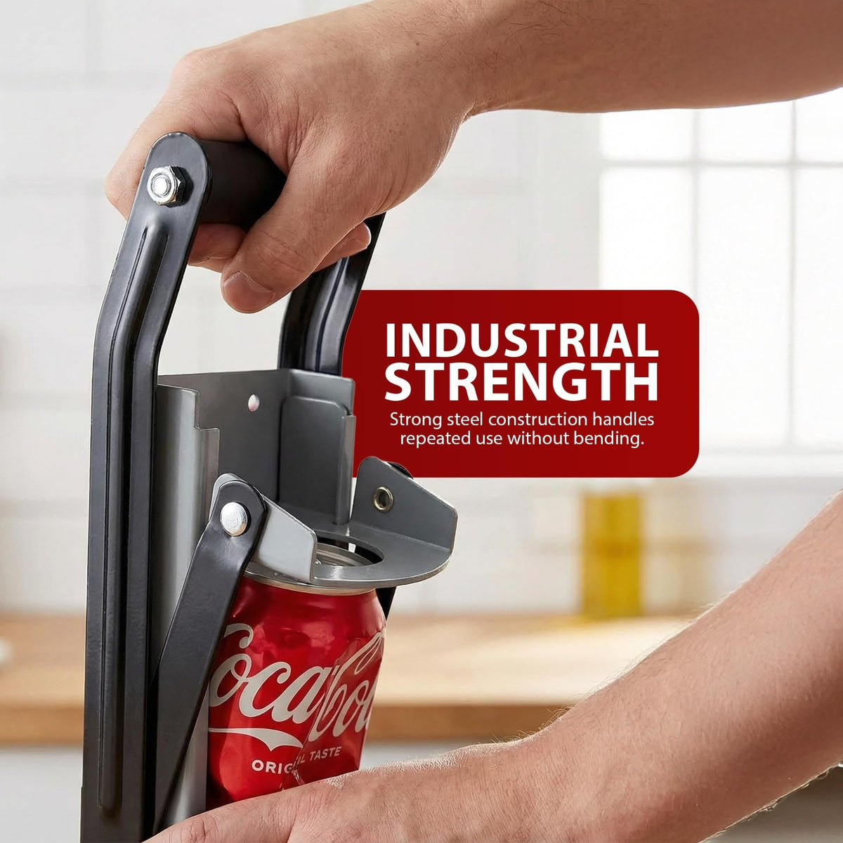 Heavy Duty Wall Can Crusher Fit Large 500ml Beer Water Tin Bottles