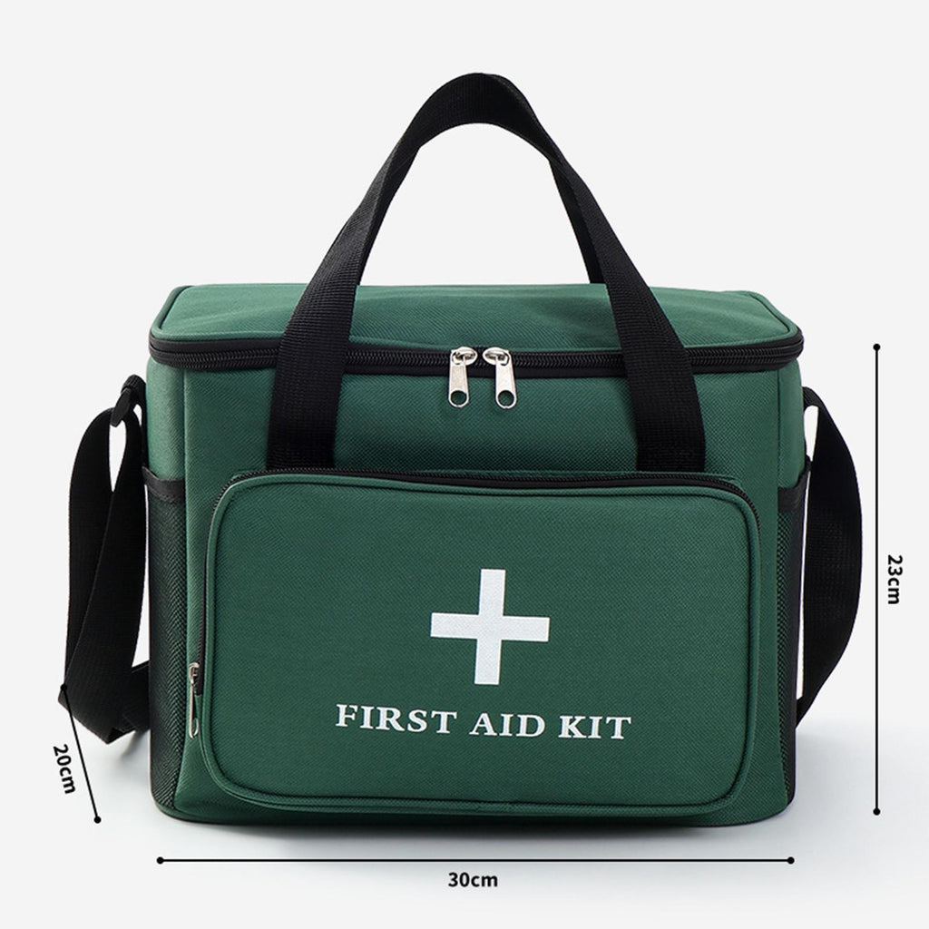 Portable Empty First Aid Storage Bag Emergency Medical Kit For Hiking  Travel