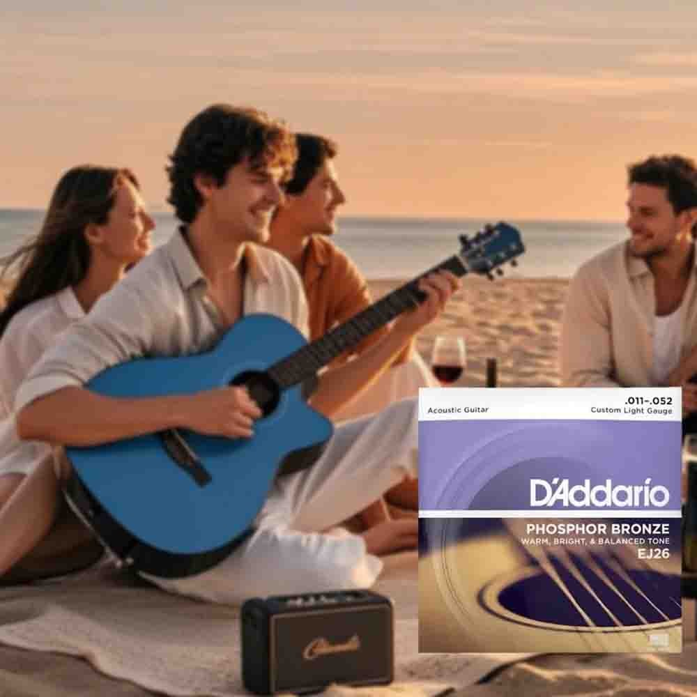 3PCS EJ26 Acoustic Guitar String Set Phosphor Bronze Custom Light 11 52 Gauge