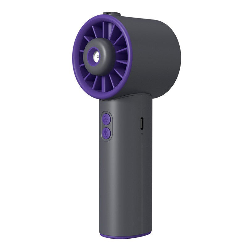 Portable Handheld Mist Fan USB Rechargeable Mini Spray Cooling Fan 3 Speed