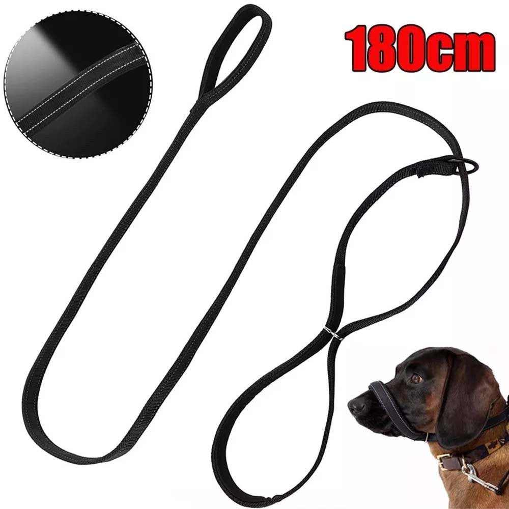 Total Pet Swivel Flat Figure of 8 Lead Halti Anti Pulling Dog Lead Leash - 180cm