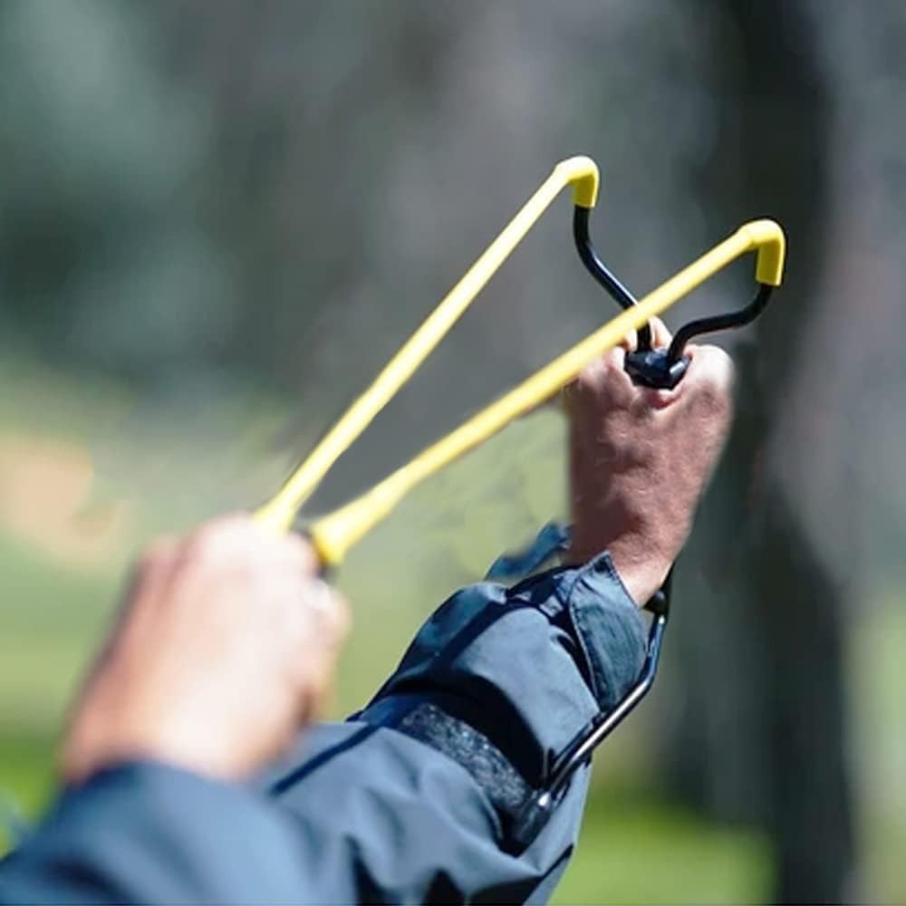 Power Slingshot Band Catapult Hi-Velocity Spare Rubber Bands Elastic Barnett UK