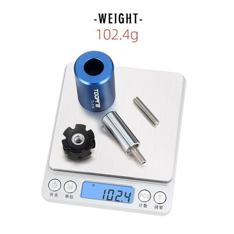 1 Set Bike Headset Star Nut Install Tool Fit For 1 1/8in/28.6mm Fork Steerer New