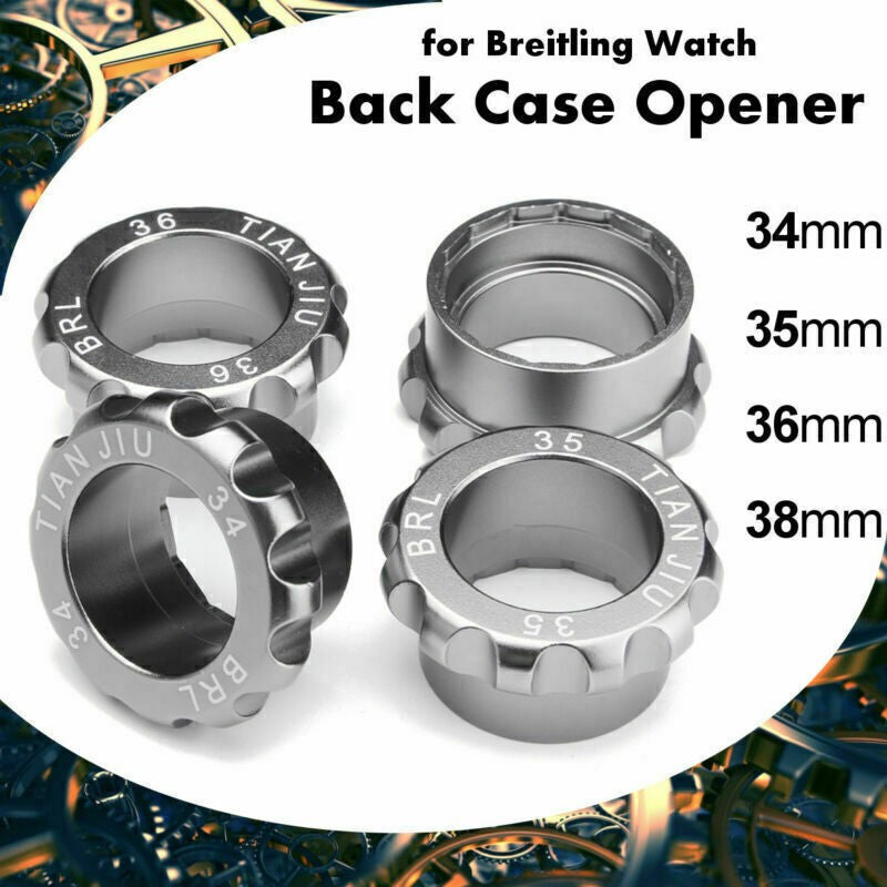 Back case Opener Remover Repair Tool for Breitling Watch BRL 34mm 35mm 36mm 38mm