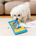 Tissue Box Snuffle Toy Brain-Boosting Hide and Seek Treat Toy Crinkle Sounds