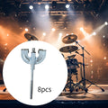 8Pcs Bass Drum Claws Hardware Drum Set Percussion Instrument Accessories