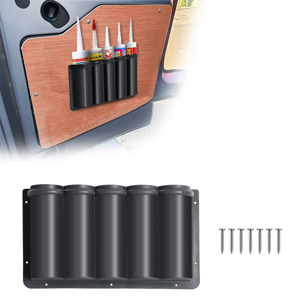 5Tube Holder Silicone Sealant Mastic Caulk Adhesive Tube For Van/Workshop/Garage