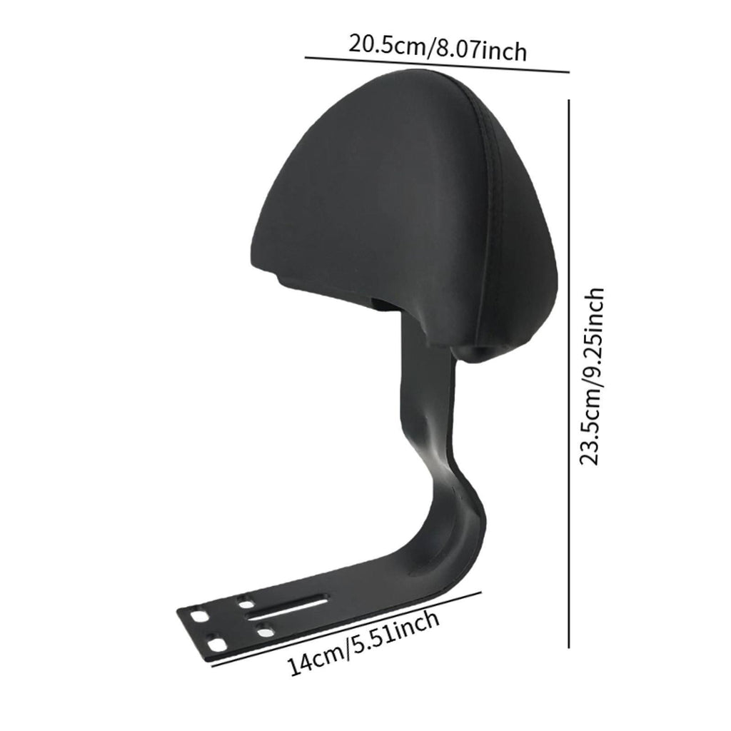 Motorcycle Sissy Bar Passenger Backrest Soft Universal Comfortable for