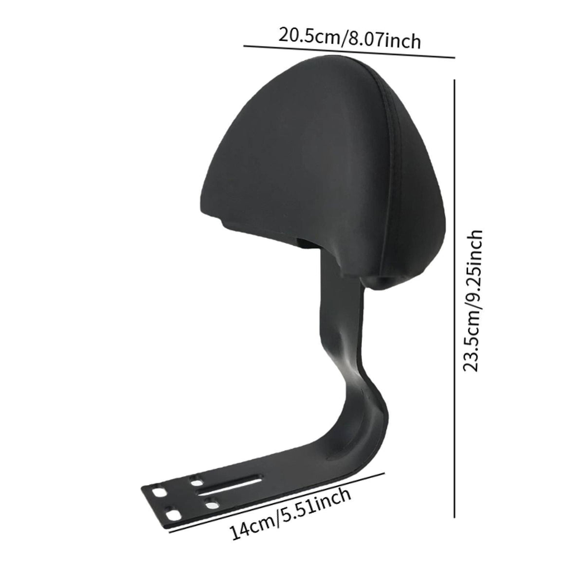Motorcycle Sissy Bar Passenger Backrest Soft Universal Comfortable for
