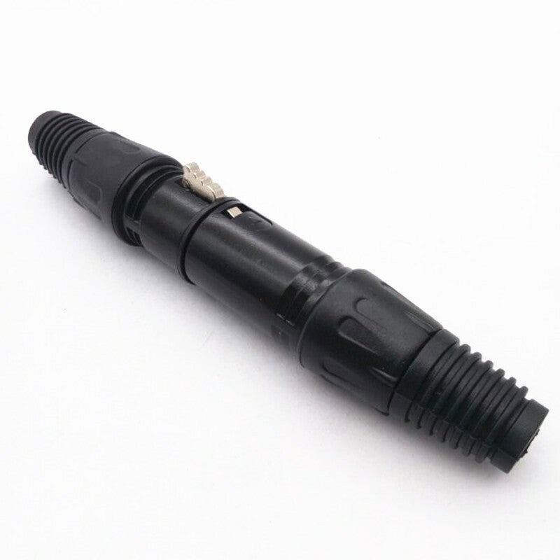 20x XLR DMX 3 Pin Male & Female MIC Snake Plug Audio Microphone Cable Connector