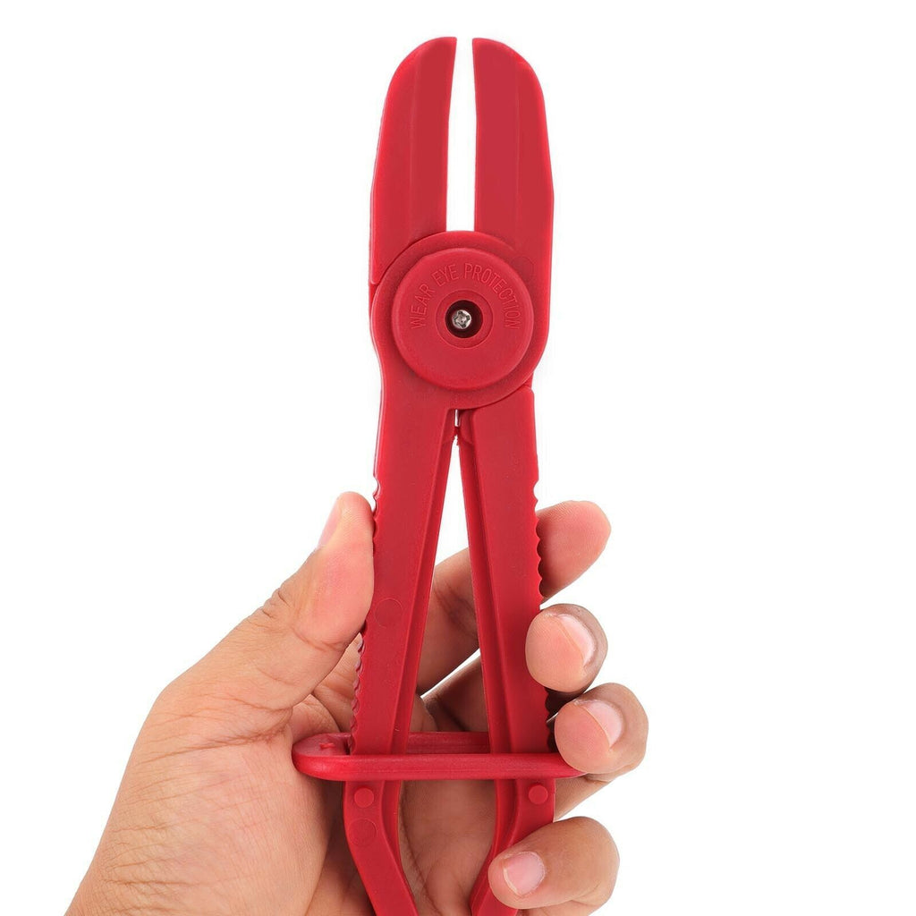 6*Hose Clamp Set Pipe Pliers Plastic Flexible Clamping Radiator Brake Fuel Tool