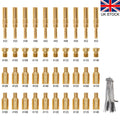 40Pcs For PWK Keihin OKO Carbs Carburetor Main Jets with Slow Pilot Jets Set New