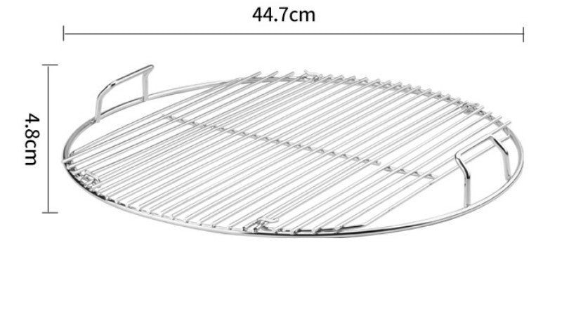 BBQ Replacement Round Cooking Grill Rack for Gas or Charcoal - 12，17 inches