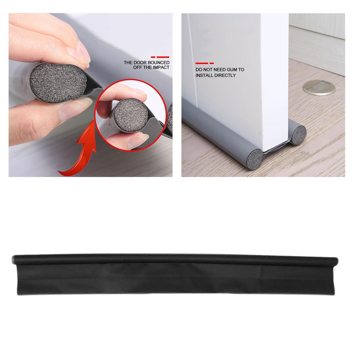 96cm Under Door Draft Stopper Wind Air Blocker Guard Gap Heat Cold Cover Window