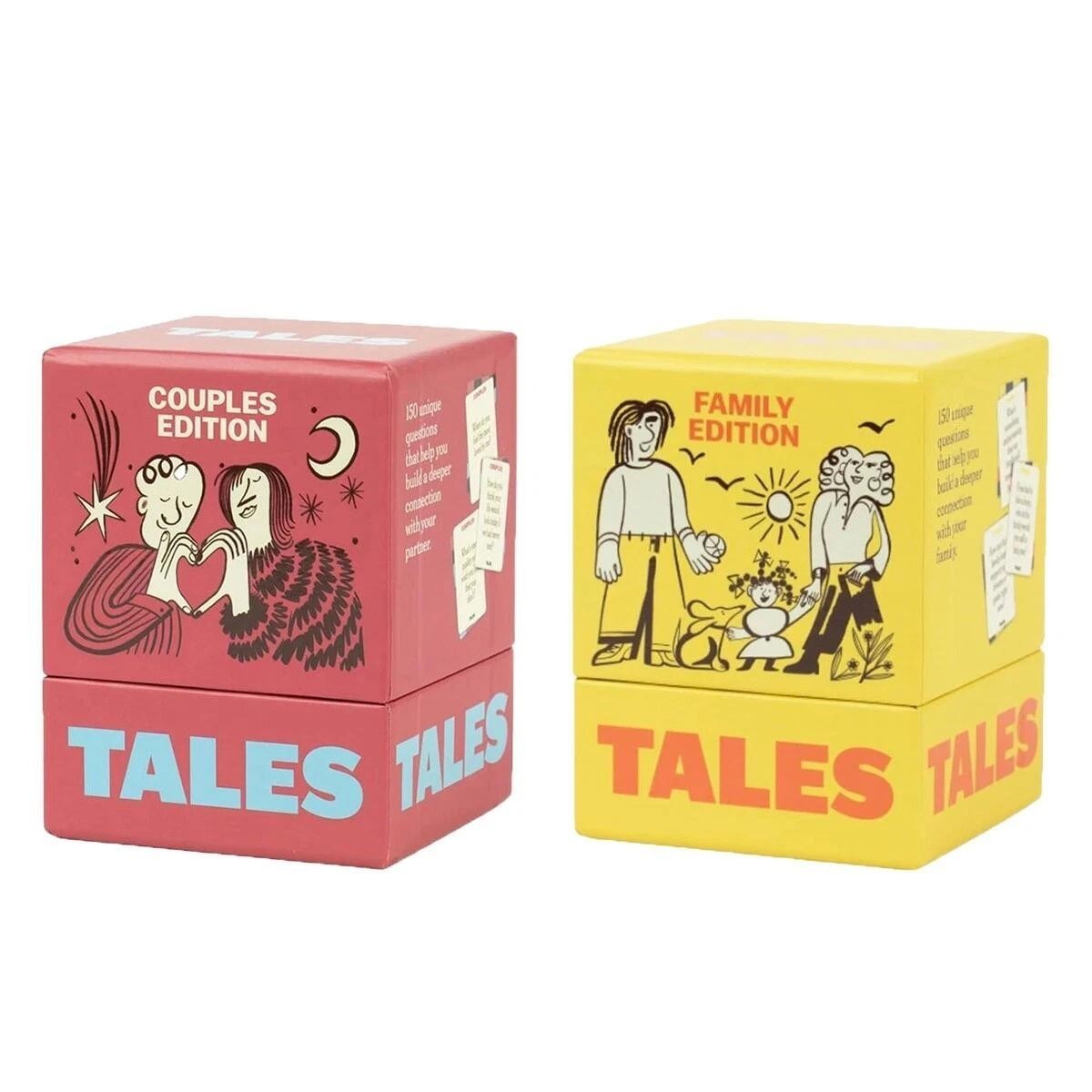 Tales Conversation Starter Cards Card Game For Family/Couples Edition Board Game