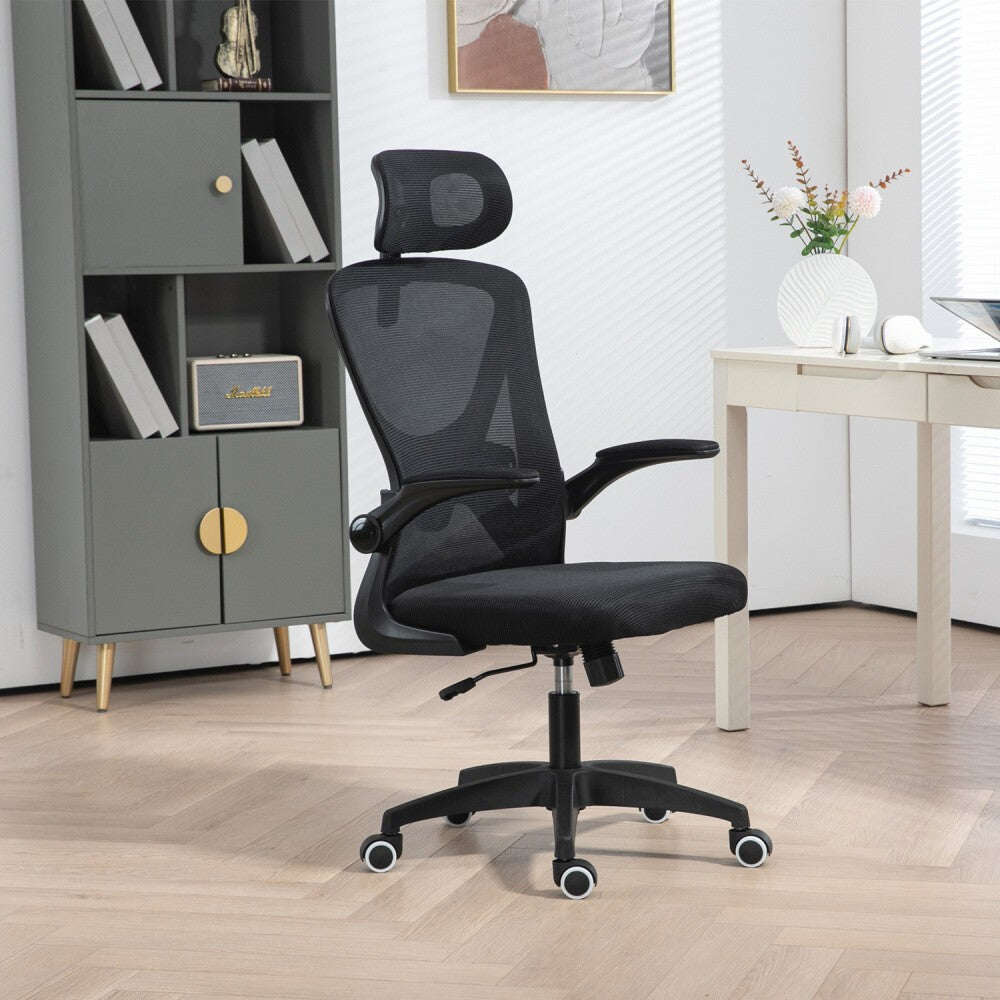 Ergonomic Mesh Office Chair Executive Computer Chair Swivel Height Adjustable UK
