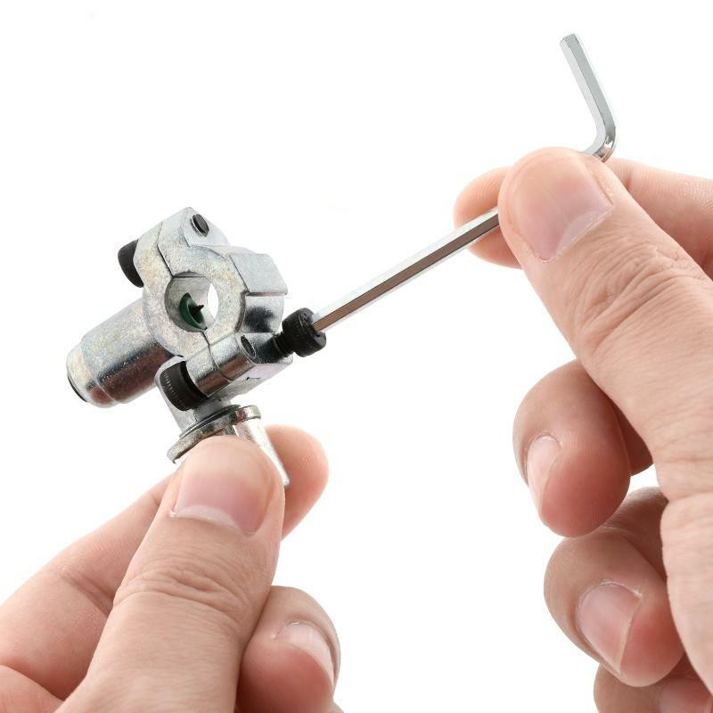 BPV31 Bullet Piercing Tap Valve Kits Home Refrigerator W/ Pressure Gauge Mini