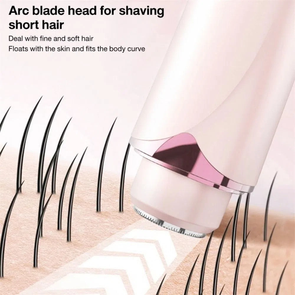 Waterproof Electric Shaver Dual Head Shaving Tool  Men Women