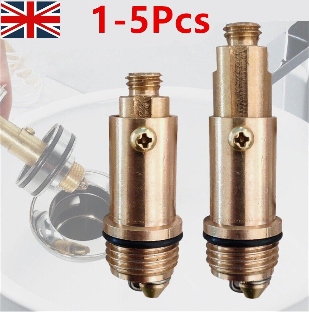 Easy Pop Up Click Clack Basin Sink Bath Waste Plug Replacement Bolt Spring M8 UK