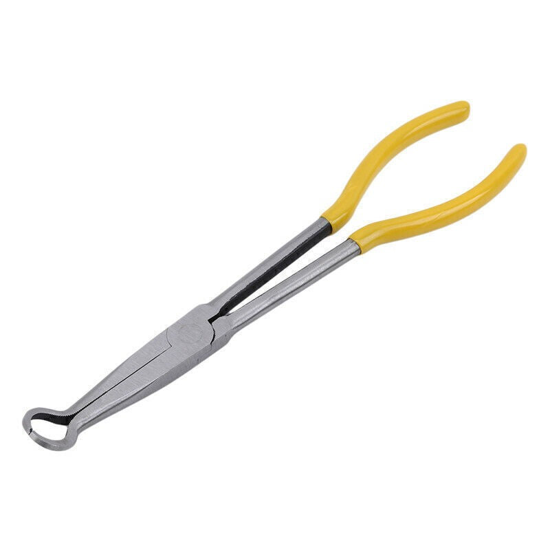 Car Spark Plug Wire Removal Pliers Long Nose Cylinder Cable Clamp Tool