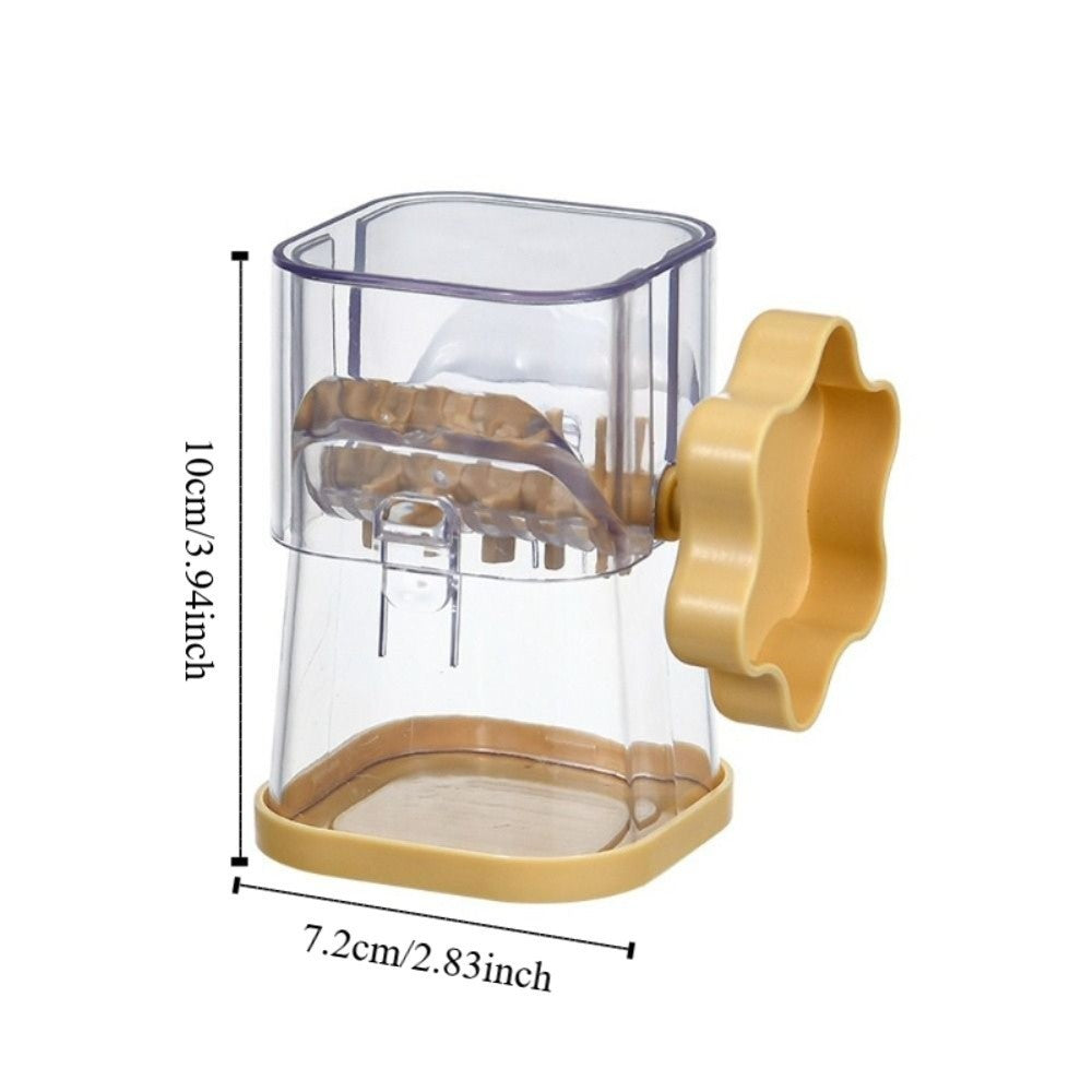 Manual Nut Grinder Hand Crank Nut Chopper Nut Shredder Almond Walnut Crusher