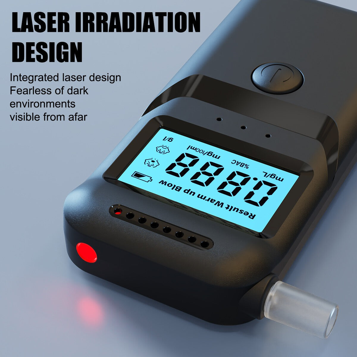 UK Polices Digital Breath Alcohol Analyzer Tester,LCD Breathalyzer Test Detector