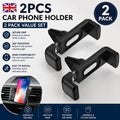 2X Universal 360° Rotating Car Mobile Phone Holder Air Vent Mount Cradle for GPS