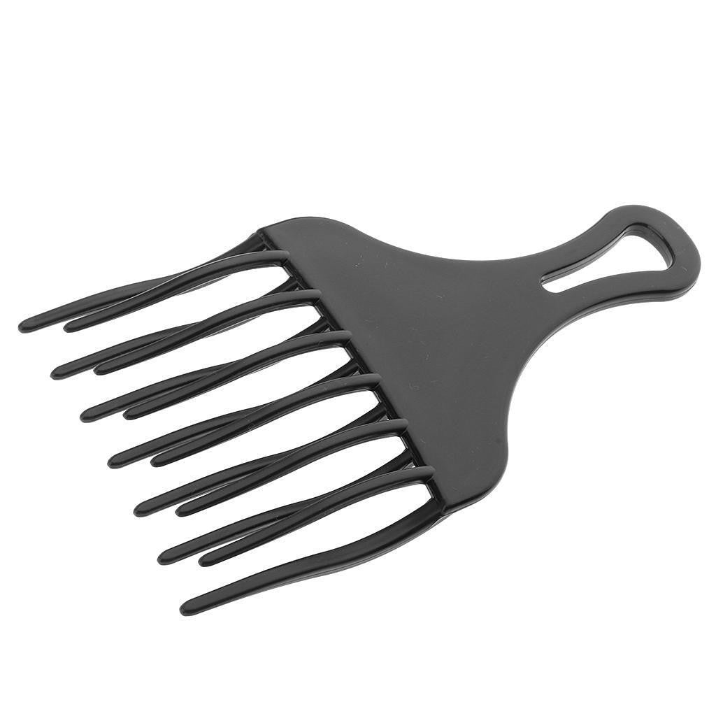 Wide Tooth Afro Hair Pick Comb Braid Styling Lift Hairbrush