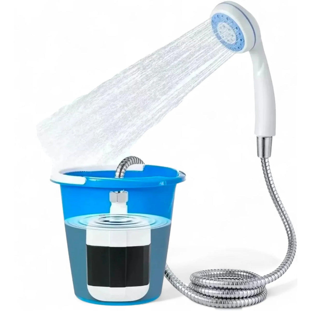 Outdoor Shower Camping Electric Shower Portable Showers Pump USB Rechargeable
