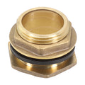 2x Water Butt Water And Connector Brass Bib Tap With Click Lock Fitting