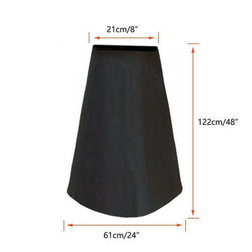 1.2M Heavy Duty BBQ Chimnea Cover Outdoor Waterproof Sun Dust Rain Protector
