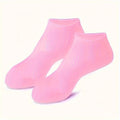 Silicone Gel Socks Moisturizing Dry Cracked Feet Foot Care 2 Pack