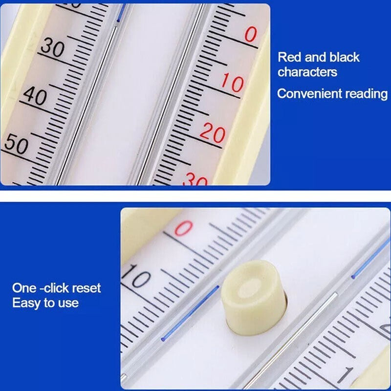 Max-Min Press Thermometer Monitor Tool -50 to 40 Degrees Garden Greenhouse