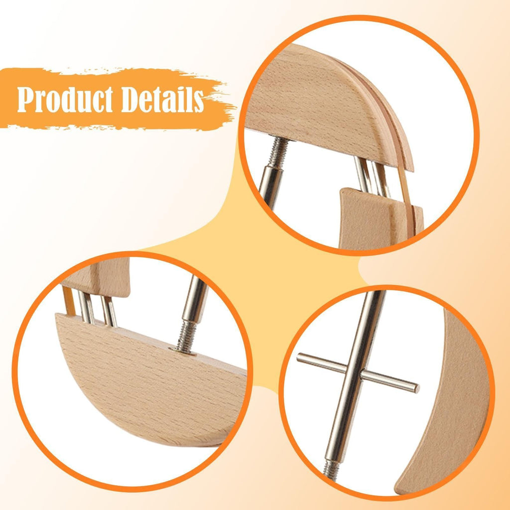 4-way Adjustable Wooden Hat Stretcher Cap Shape Maintainer Premium Fedora Hat Ra