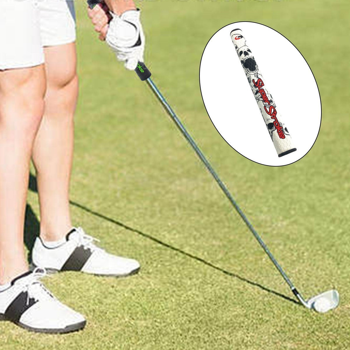 5.0 Golf Sport Clubs Grip PU Putter Grips Extra Thick Lightweight Unisex