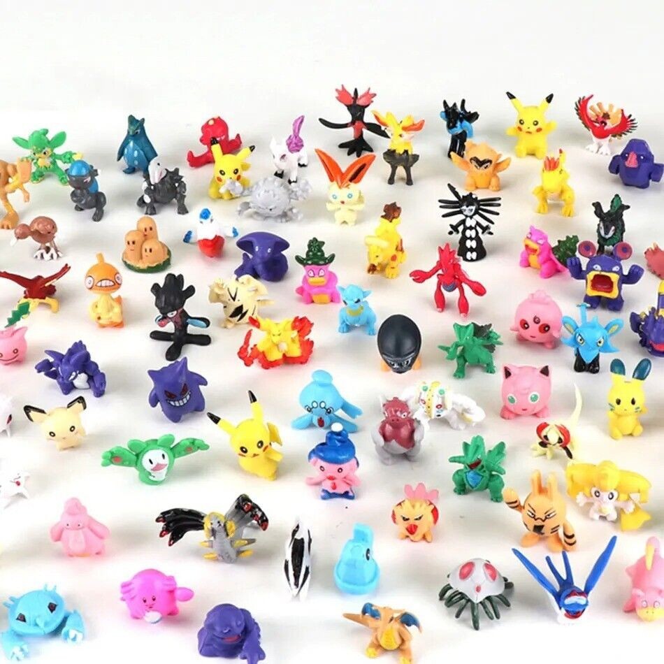 144Pc Pokémon Action Figures Bundle Set - Perfect Toy for Kids Gift / Present