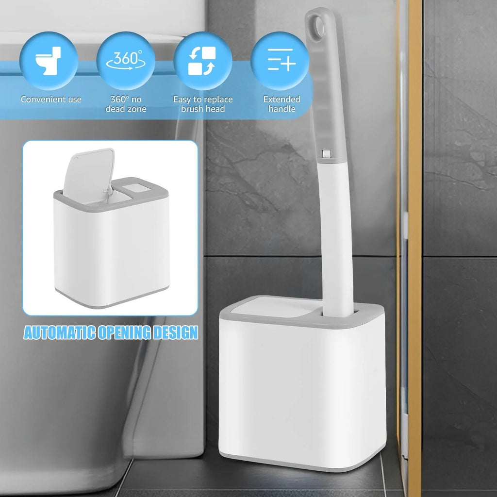 UK Disposable Toilet Brush Replacement Heads – Three Colors & Scents