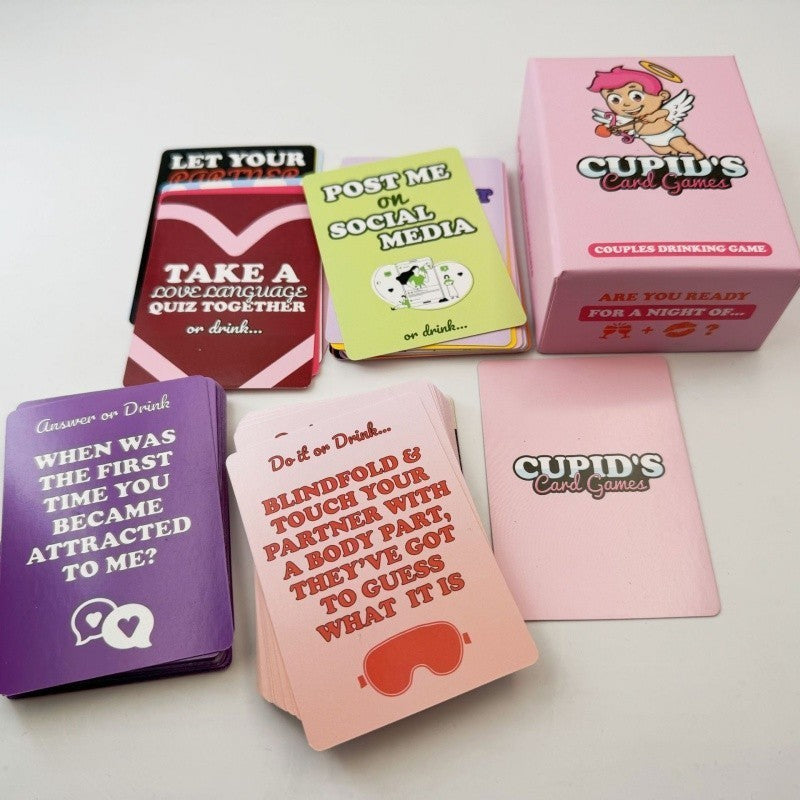 Cupid's Card Games for Couples Date Night Drinking Game Valentine's Day Gift UK