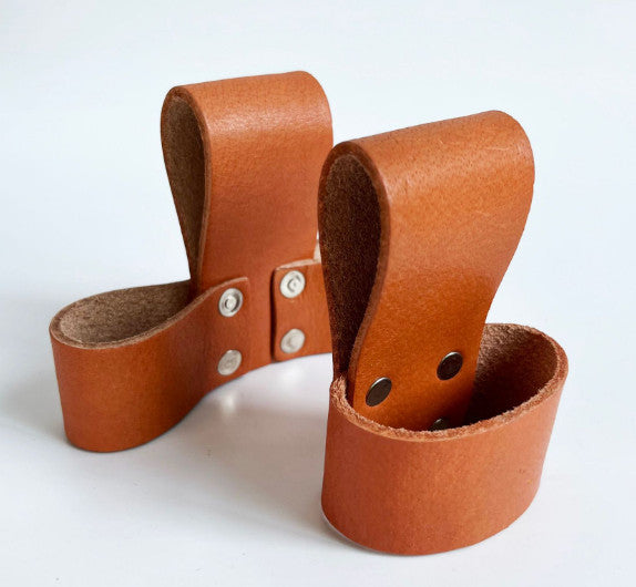 Leather Tool Carrier Belt Holster Axe Hatchet Hammer Holder Camping Gift