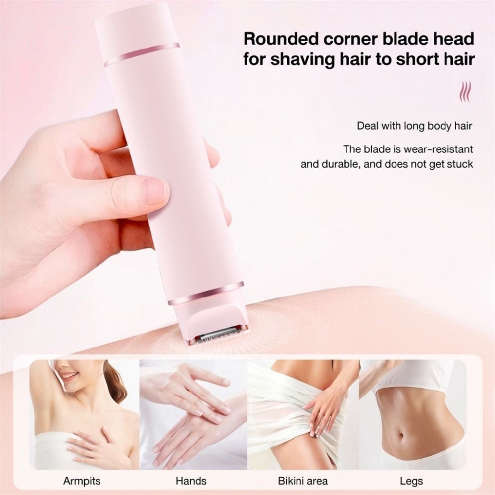 Waterproof Electric Shaver Dual Head Shaving Tool  Men Women