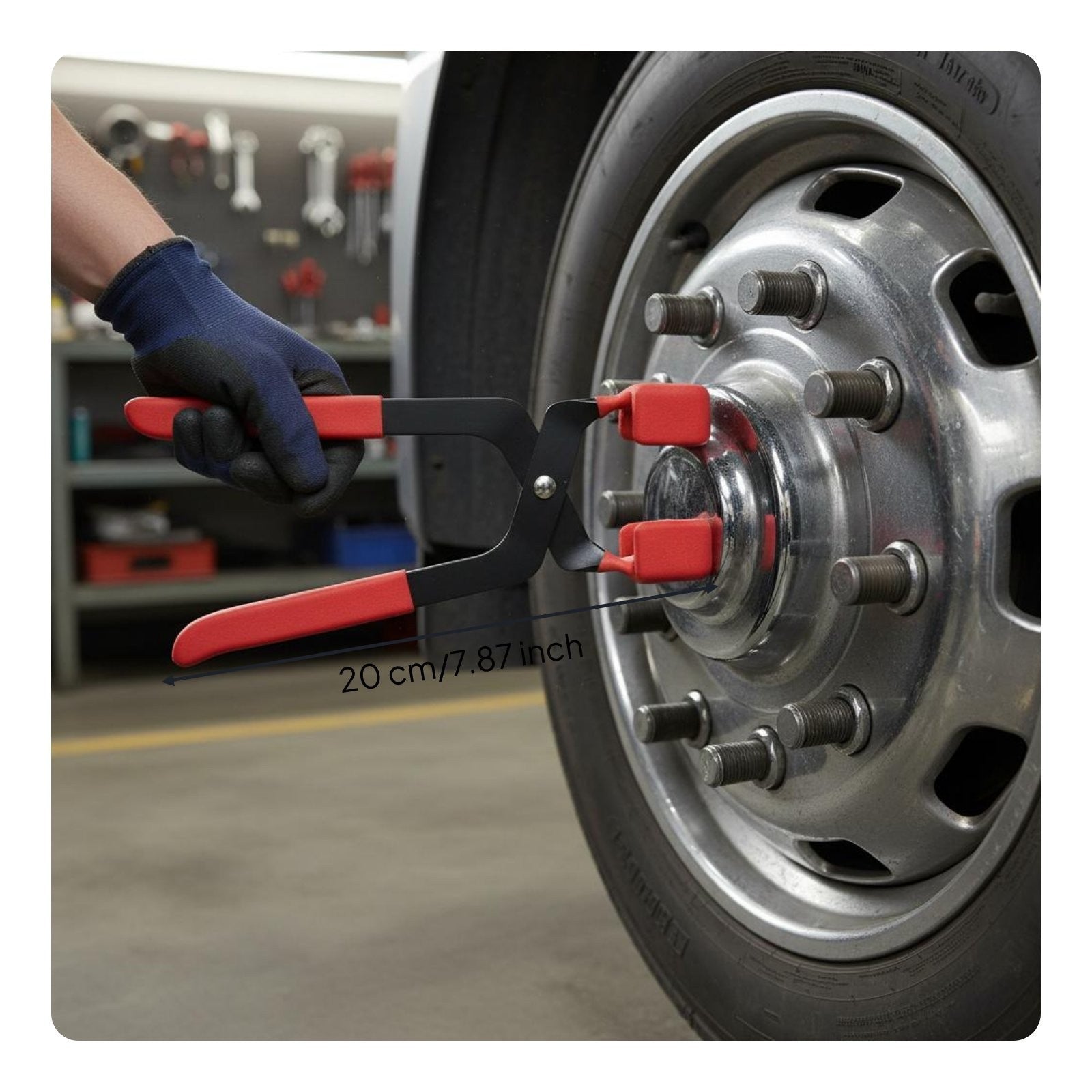 Wheel Nut Cap Removal Heavy Duty Truck Wheel Bolt Cover Tool for Truckers