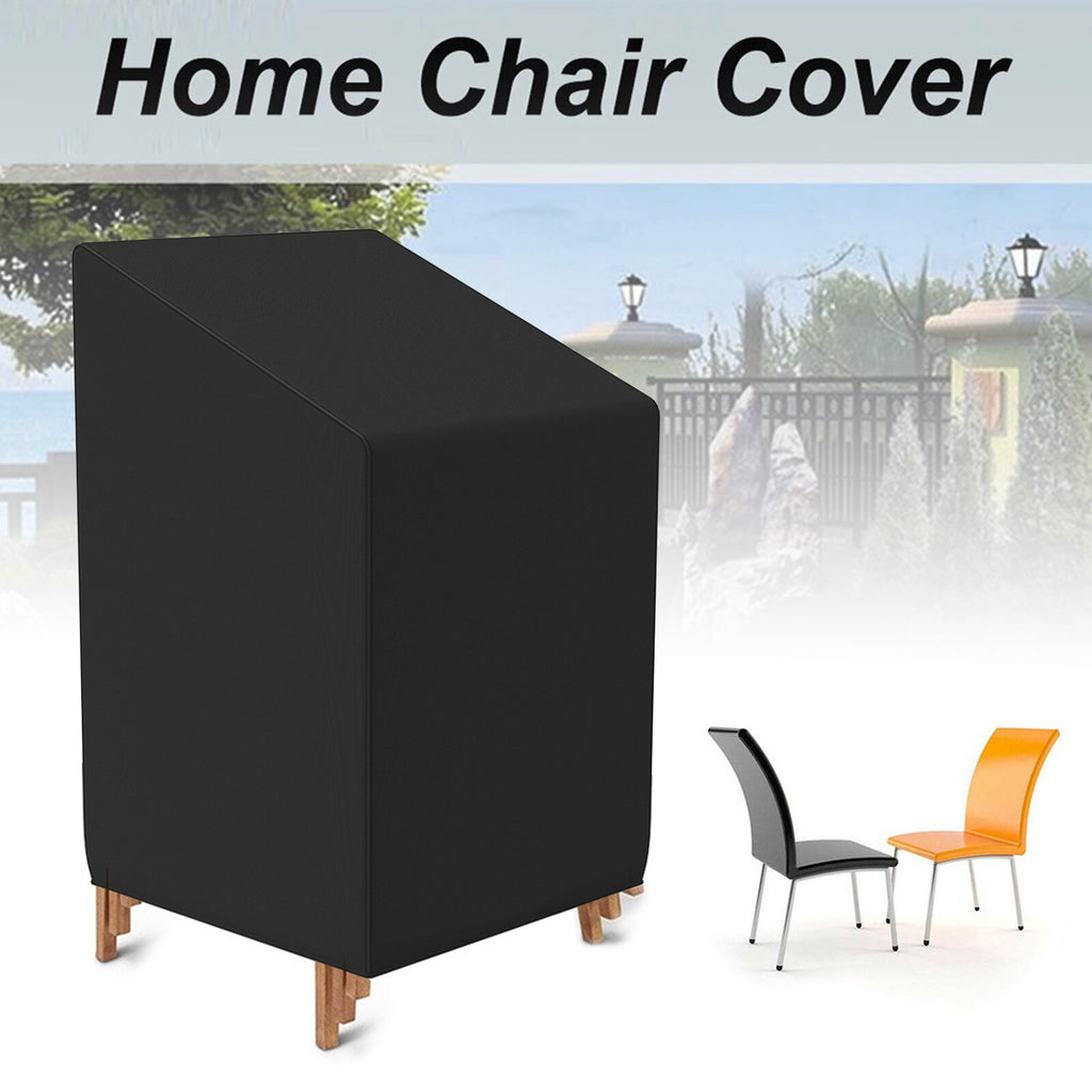 Waterproof Large Stackable Garden Chair Cover Heavy Duty Outdoor Seat Protector