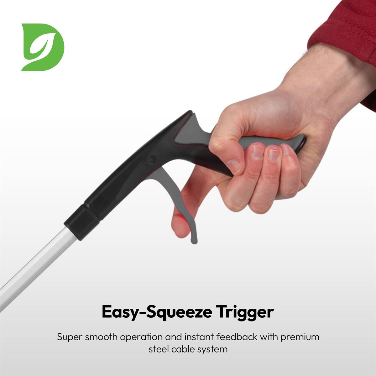 81cm/31" Reacher Grabber Tool - Long Reach Litter Picker Pick Up Mobility Tool