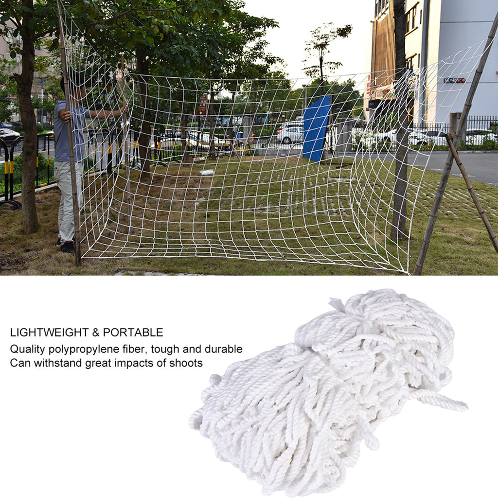 8 X 4ft Football Goal Netting Soccer Post Durable Net Equipment Accessory