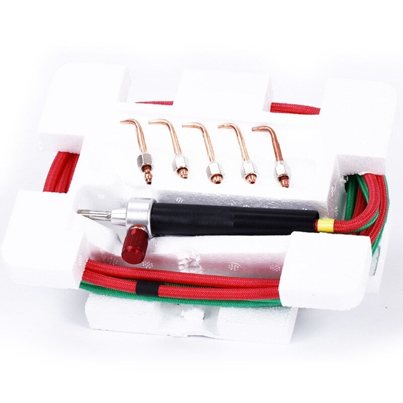Mini Gas Little Torch Welding Soldering Kit Oxygen Acetylene Gun For Metal