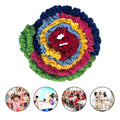 Cooperative Stretchy Band Family Teamwork Rainbow Colour School Multi Sizes