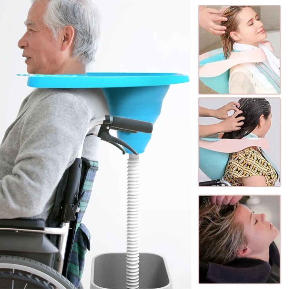 Portable Backwash Tray No Bending Folding Shampoo Basin  Home UK