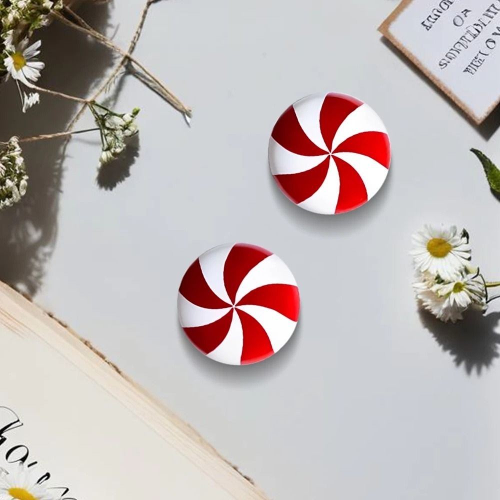 10pcs Christmas Cabinet Knob Cover Xmas Tree Mini Cover Drawer Knob Button Cover