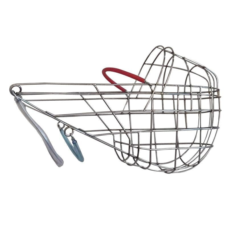 Metal Wire Basket Dog Muzzle Anti-Bite Chew Safety for Greyhound Dog Muzzles