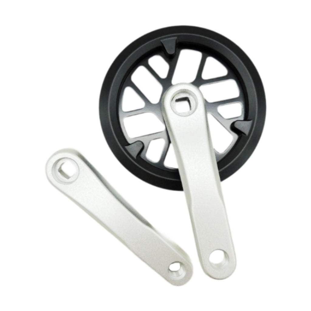 Kids Bike Crankset Crank Set 32T Bike Crank Arm Set Square